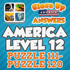 Close Up America - Level 12 Answers