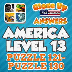 Close Up America - Level 13 Answers