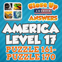 Close Up America - Level 17 Answers
