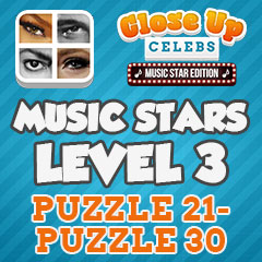 Close Up Music Stars - Level 3 Answers