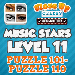Close Up Music Stars - Level 11 Answers